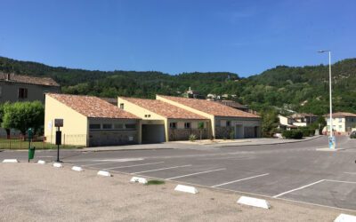 Canton de Rousson : Molières-sur-Cèze : une nouvelle salle polyvalente.