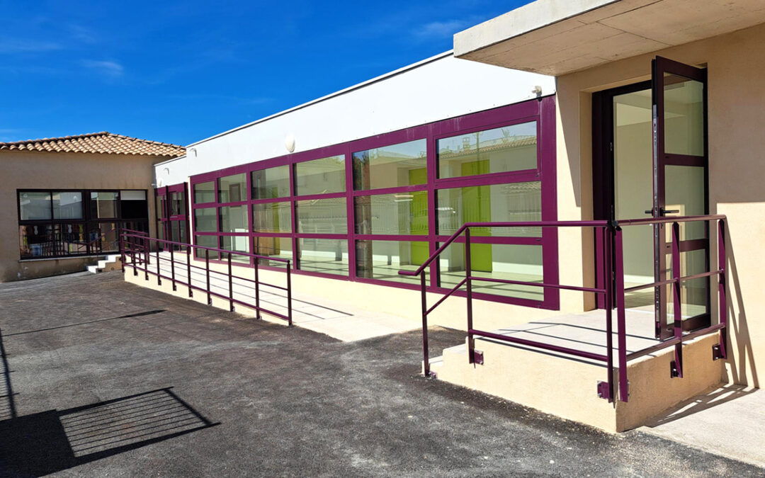 Canton de Calvisson : L’extension de l’école de Montmirat